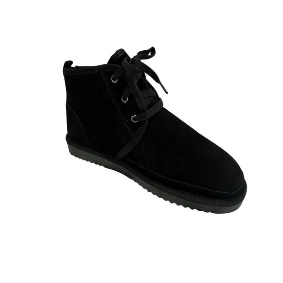 Dream Pairs Men's Winter Boots Suede Snow Leather Mid-Calf sz 10 # box M625 - Picture 5 of 7